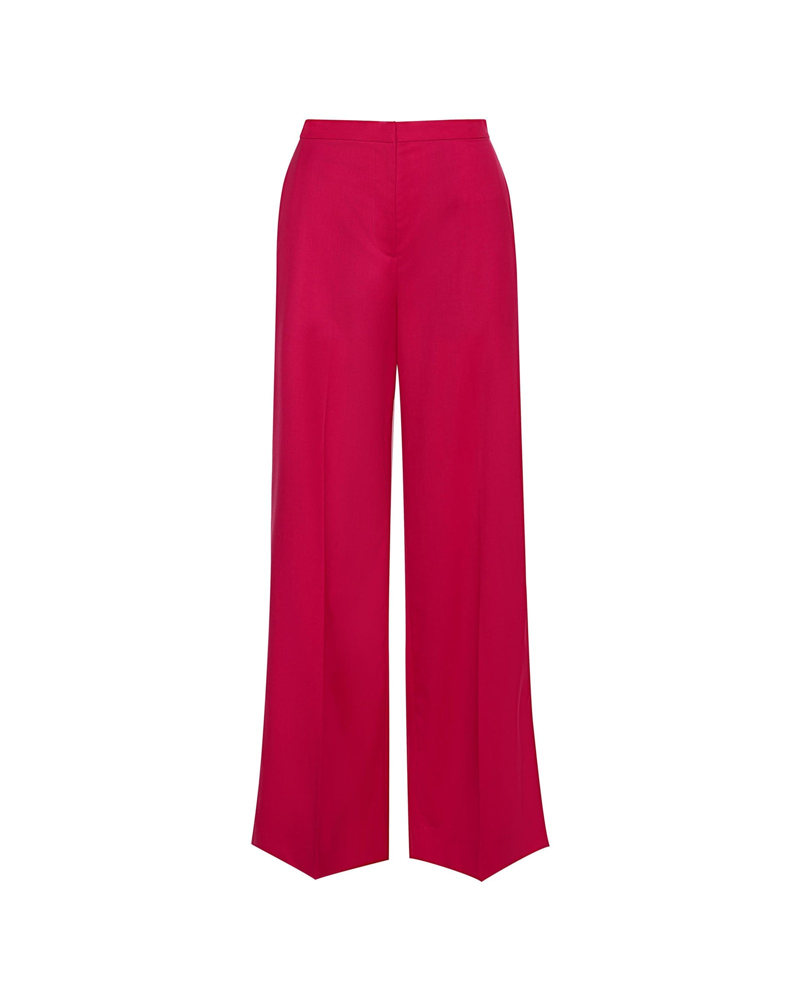 Jones Trouser in Seasonless Wool | Fuchsia