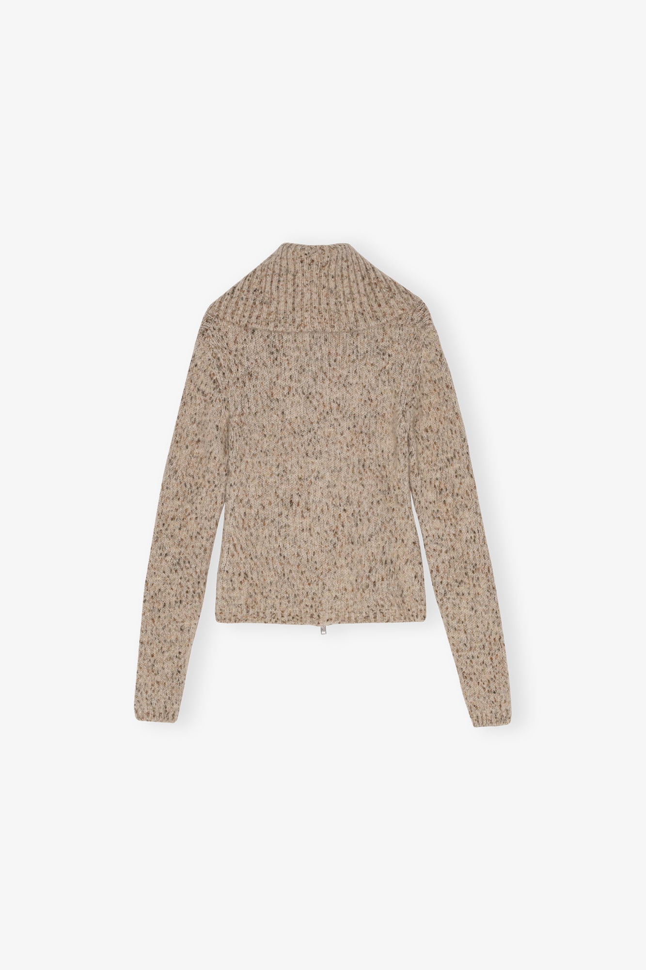 Alpaca Cotton Mix Highneck | Safari