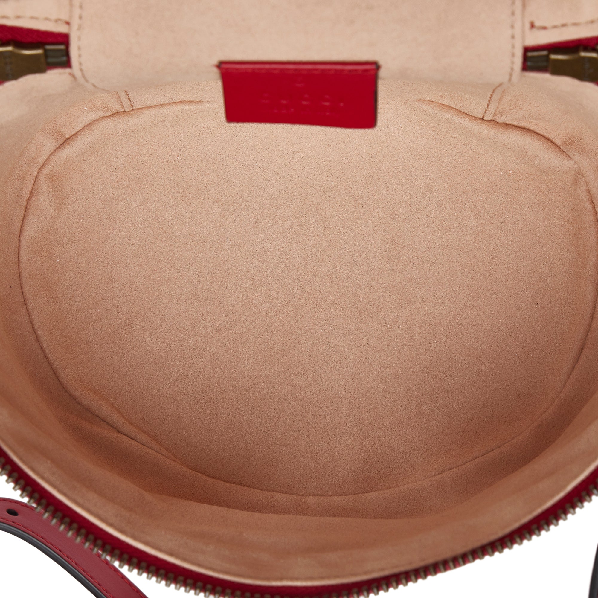 Gucci Pre-Owned GG Marmont Round Backpack | Women | Red