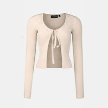 OW Collection KARTER Cardigan Cardigan 006 - Light Beige