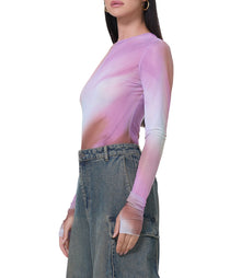 Kaylee Top | Lilac Watercolor