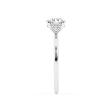 Womens | Solitaire Engagement Ring | 14K White Gold | 1.50 CTW Round Cut Lab Grown Diamond | H-VS