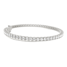 Womens | Tennis Bracelet - II | Sterling Silver | 5 CTW Round Cut Lab Grown Diamond | G-SI