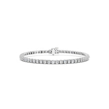 Womens | Tennis Bracelet - II | 14K White Gold | 5 CTW Round Cut Lab Grown Diamond | G-SI