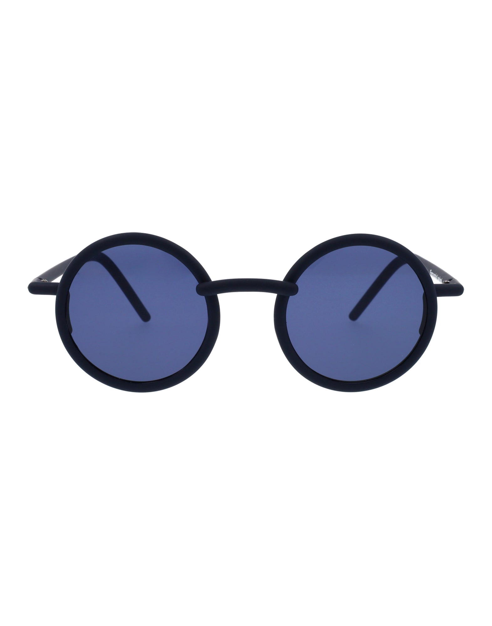 Unisex | Segmenti Round Sunglasses | Blue Lens | Blue