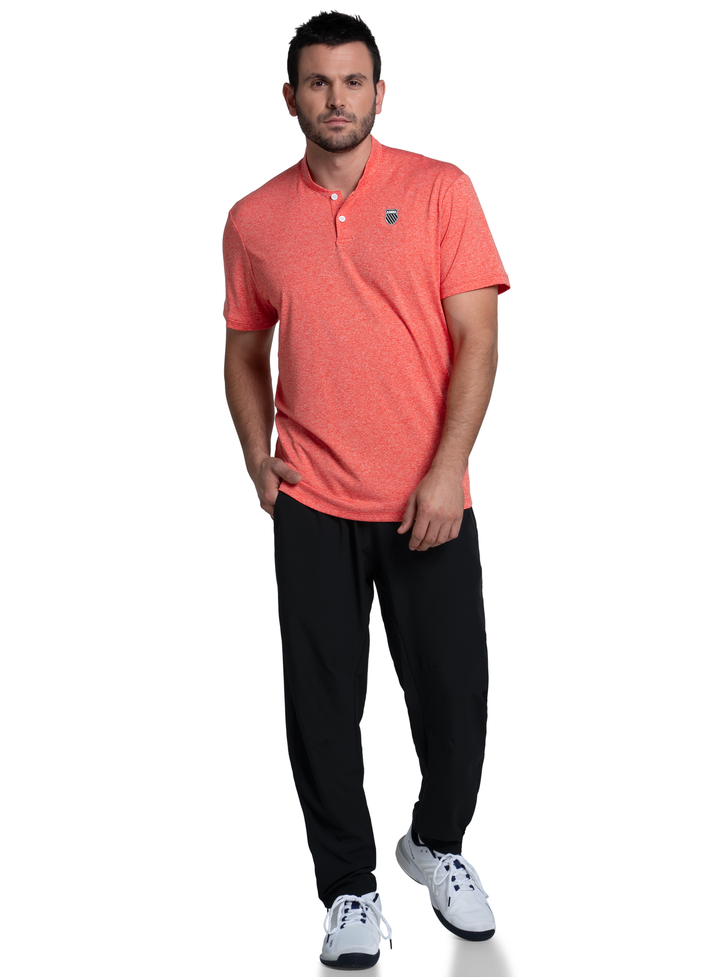 K-swiss | Men | Heather Henley S/S | Spicy Orange