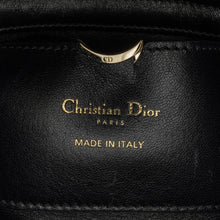 Dior | Pre-Owned Medium Beaded Ribbon Embroidered Floral Lady D Joy | Blue