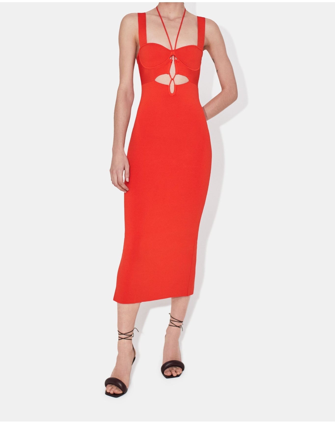 Kali Dress | Orange Rust