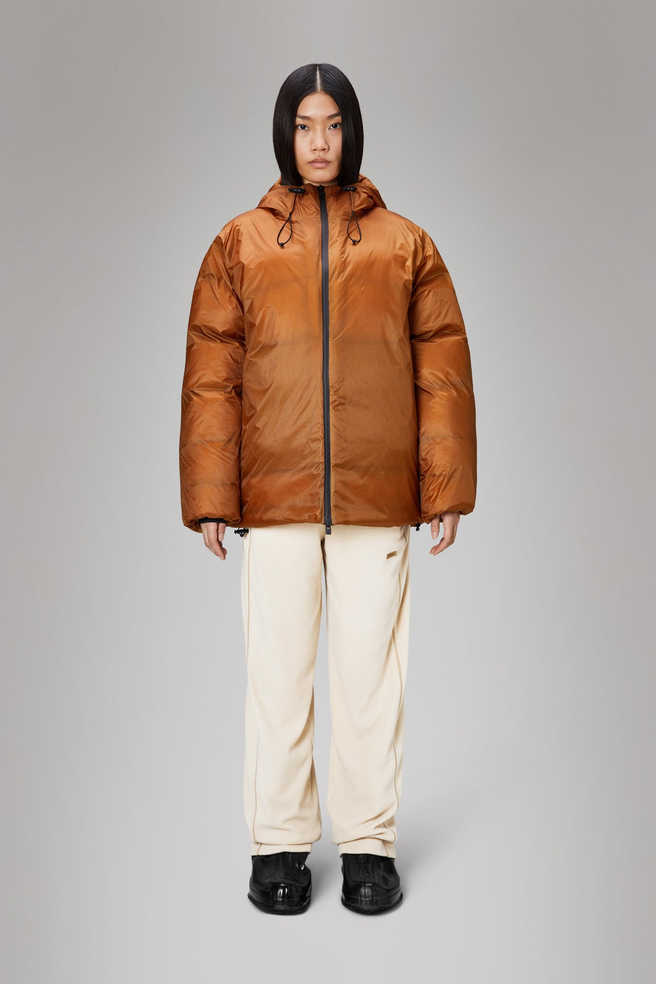 Kevo Puffer Jacket | Rust