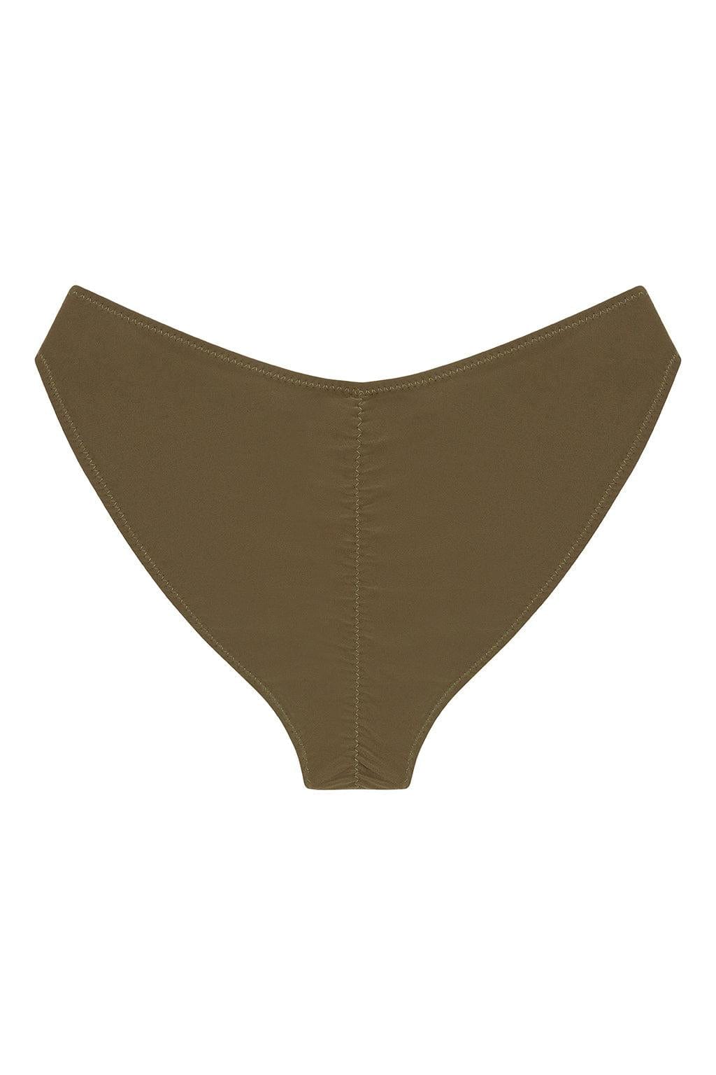 Added Coverage Lulu Bikini Bottom | Khaki