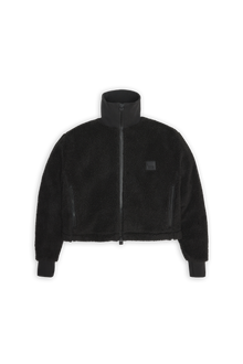 Kofu Fleece Short Jacket | Black