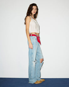Womens | 90s High Rise Loose With Bandana | Silver Springs