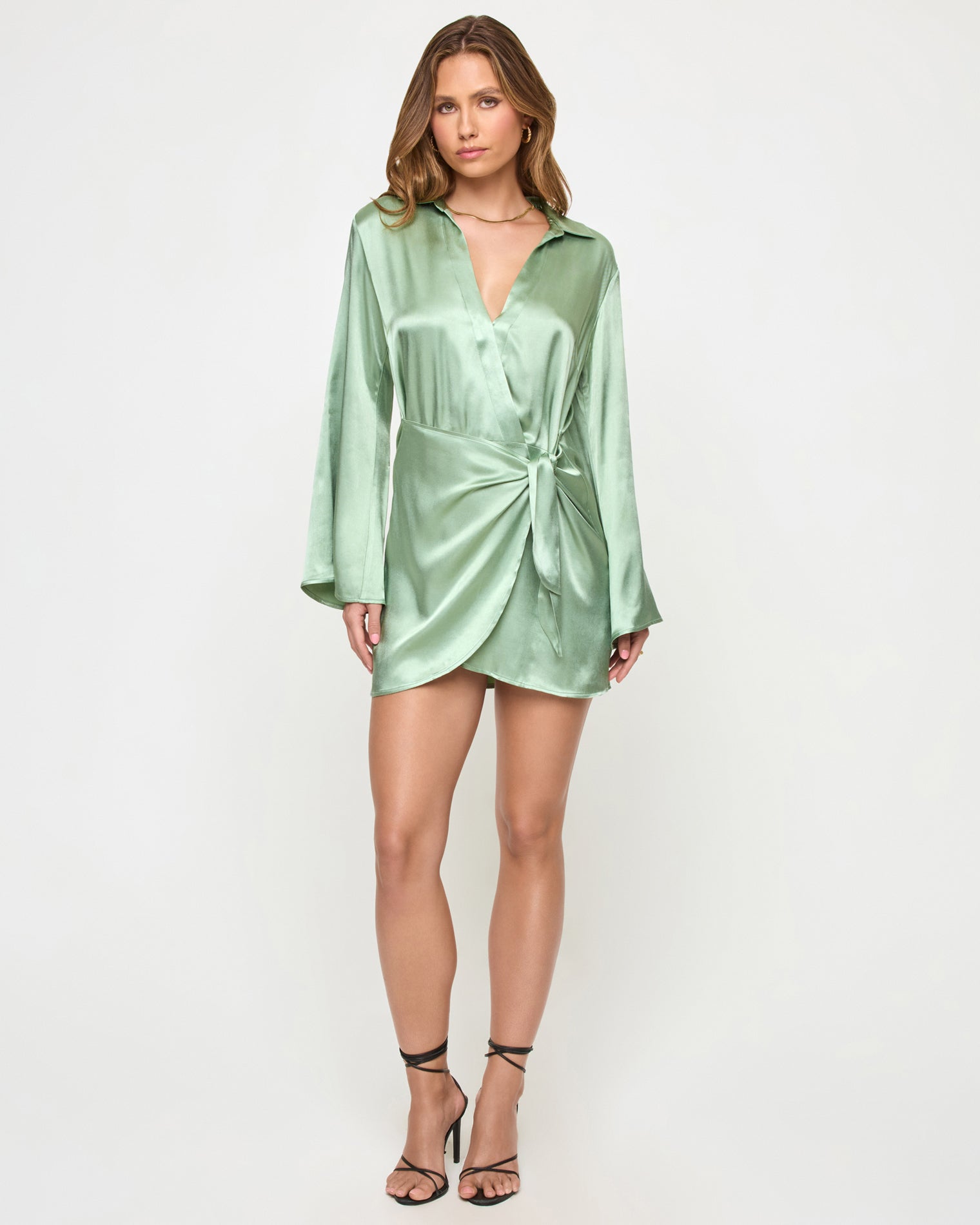 Las Palmas Dress | Celadon