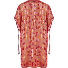 Women | New Leopard Lurex Cover-Up | Apricot