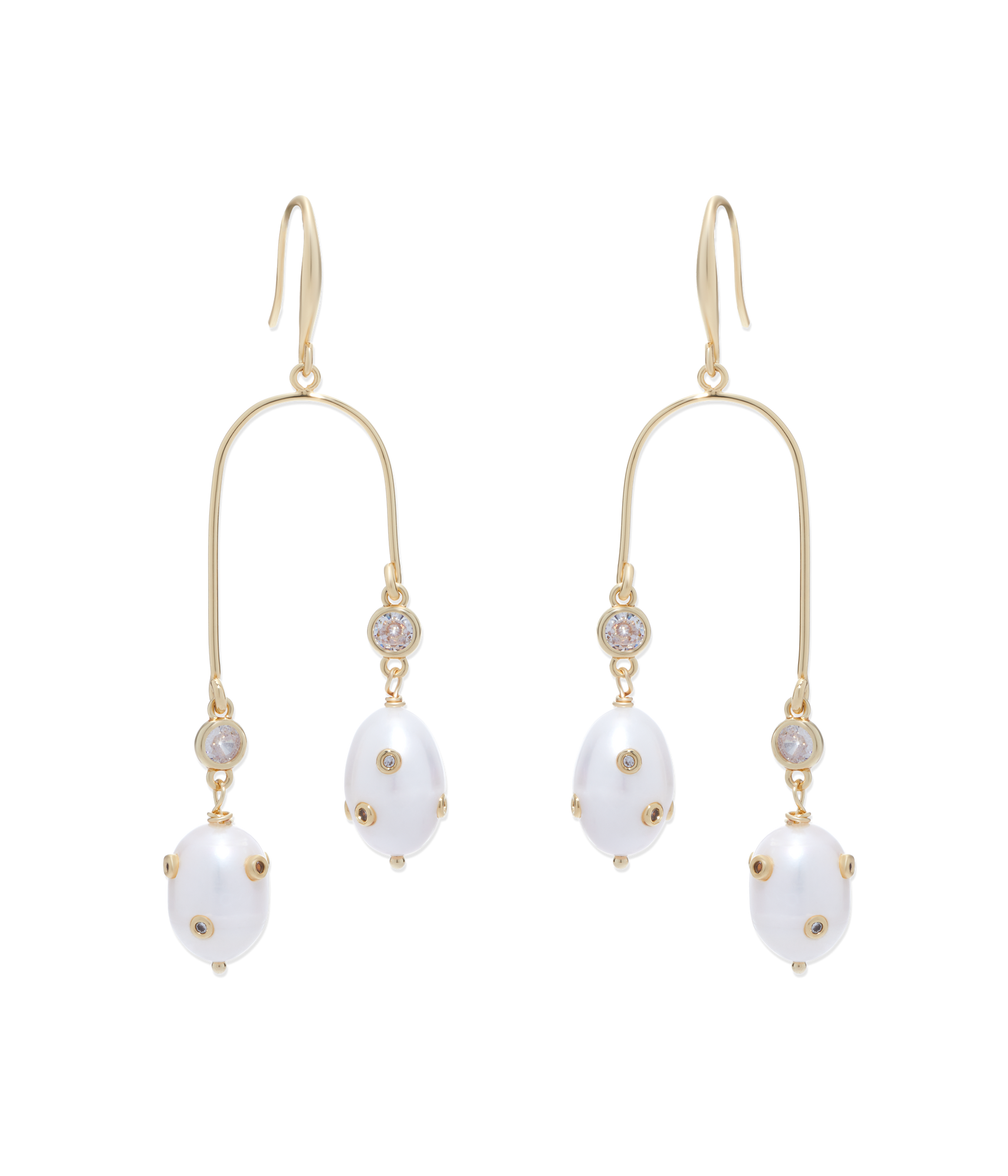 Geneva Pearl Statement Earrings | Pearl