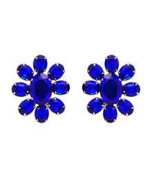 Indigo Statement Studs | Indigo