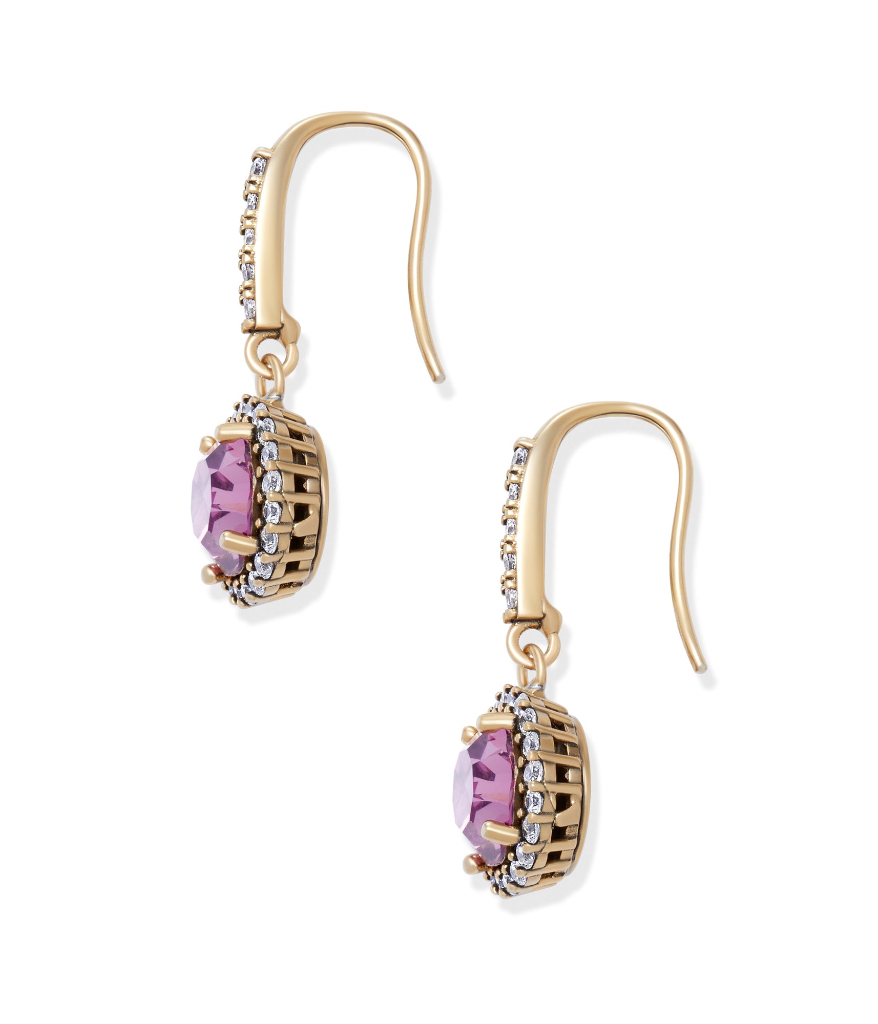 Cece Drop Earrings | Light Amethyst