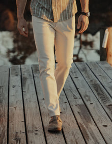 Men | Comfort Terry Pant | Stone