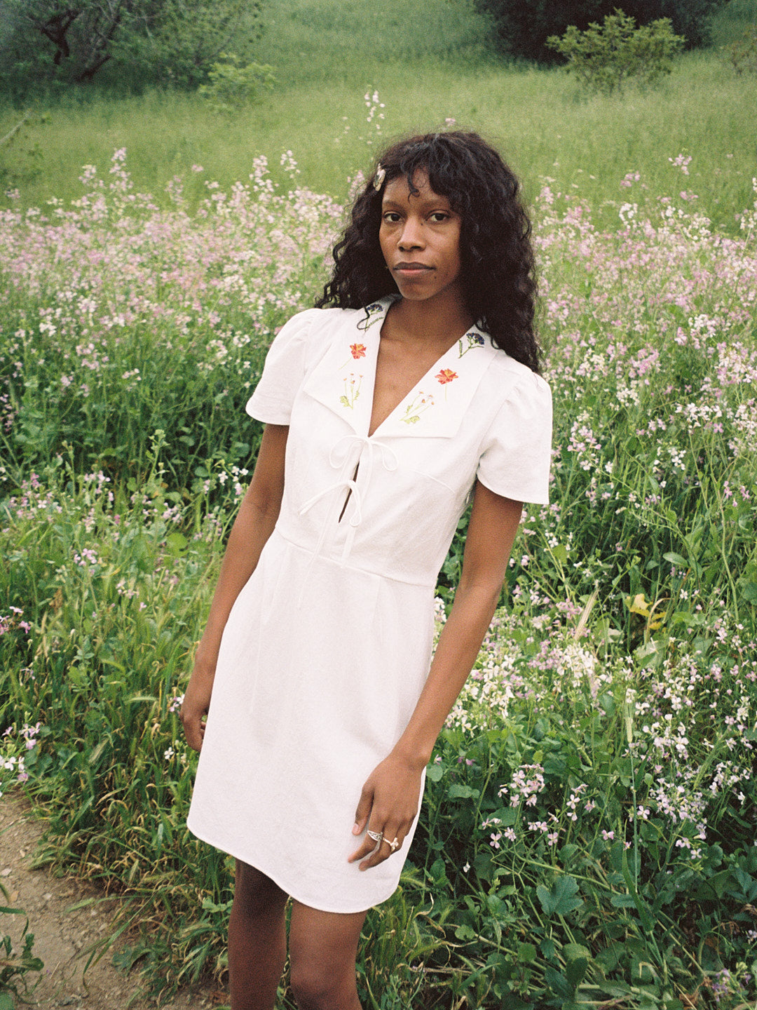 Alexa Shirtdress | Flower Bouquet