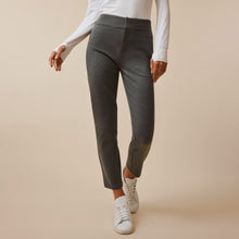 Women | Sequoia High-Rise Knit Trouser | Smoke Heather