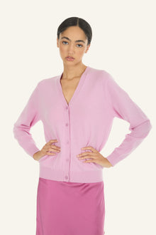 Jacqueline Cardigan | Pink Lilac
