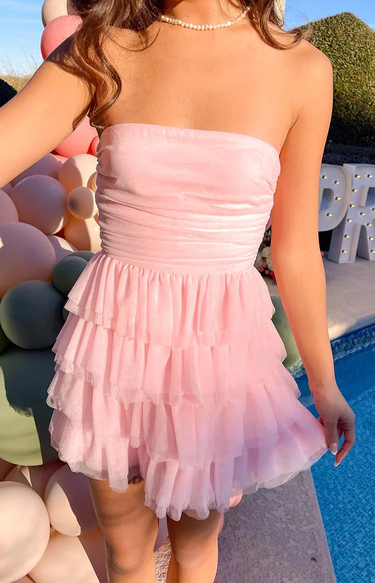 Leto Mini Dress | Pink