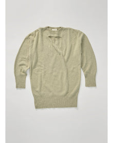 Lilu | Cut-Out Sweater Dress | Sage