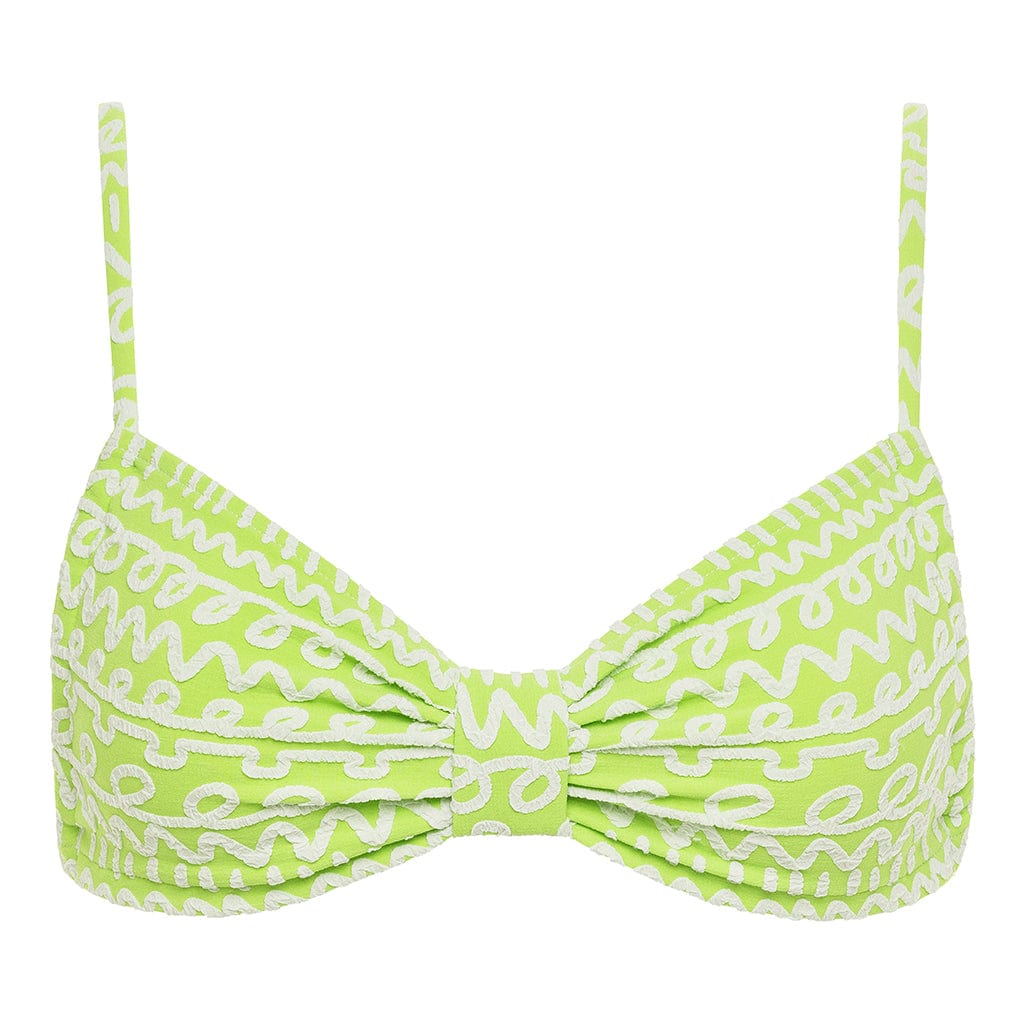 Devin Bikini Top | Lime Icing