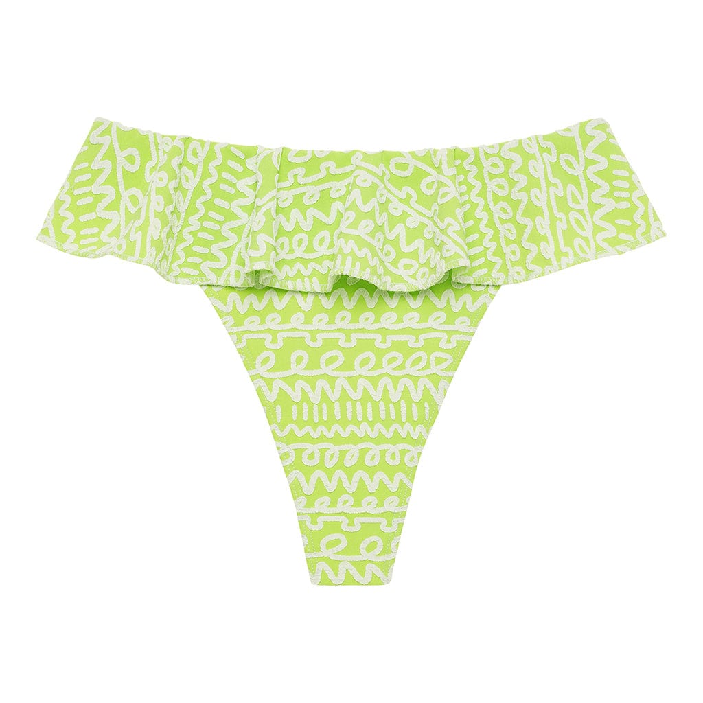 Tamarindo Ruffle Bikini Bottom | Lime Icing