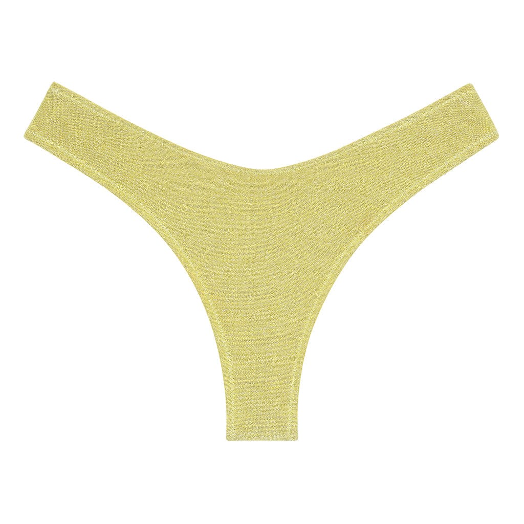 Lulu (Zig-Zag Stitch) Bikini Bottom | Limon Sparkle