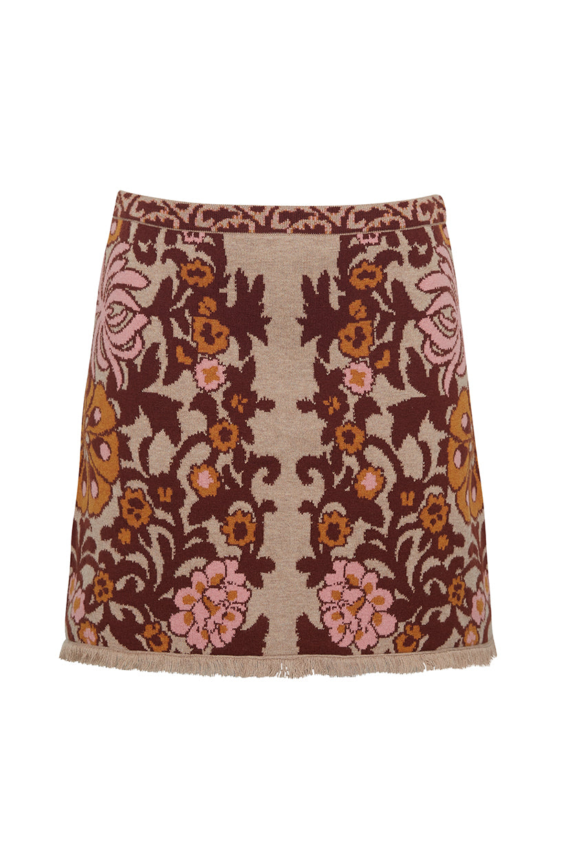 Lindy Skirt | Bogata Scarf Blush