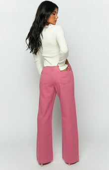 Lioness Practical Magic Jeans | Hot Pink