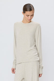 LONG SLEEVE BOYFRIEND T-SHIRT - ETERNE