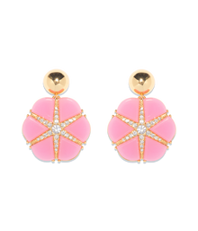 Rosemary Statement Earring | Pink