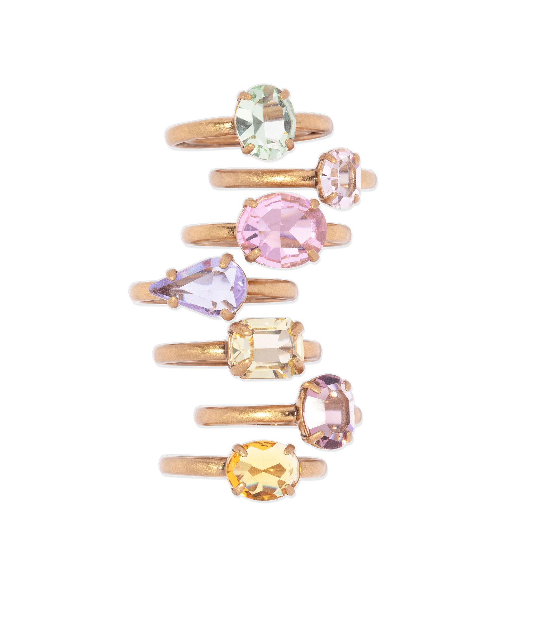 Kennedy Stackable Ring Set | Multi