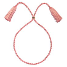 Marina Silk Cord Necklace | Pink