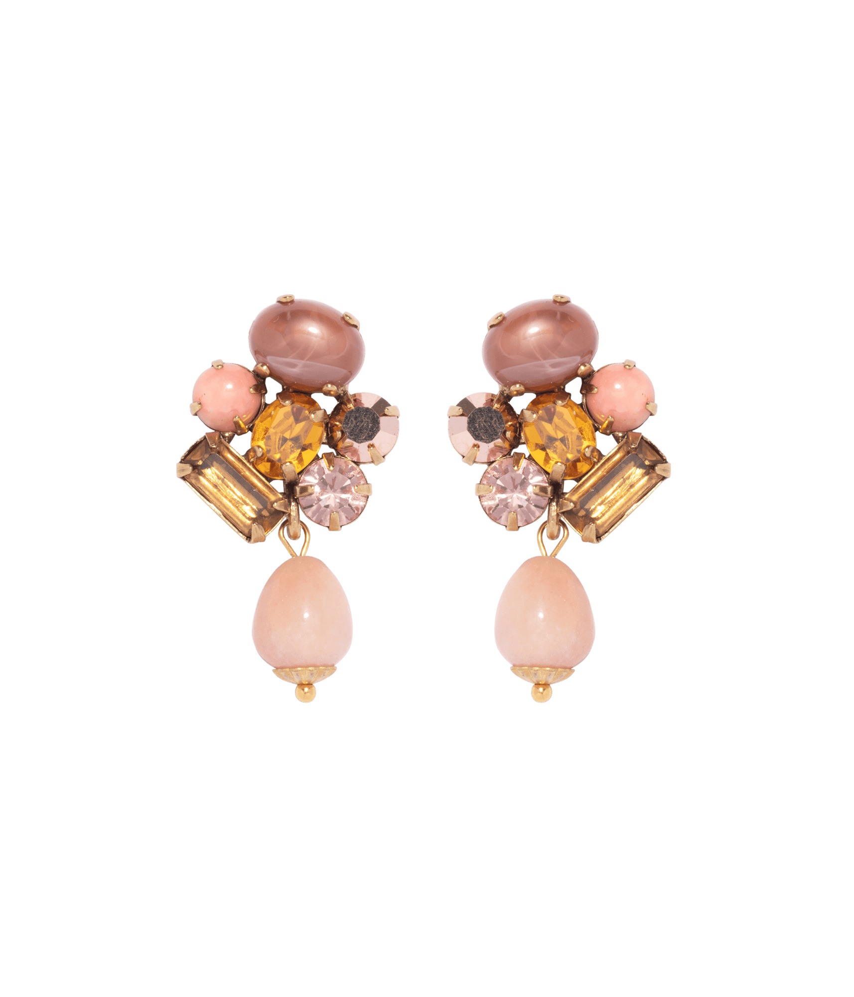 Enzo Earrings | Pink