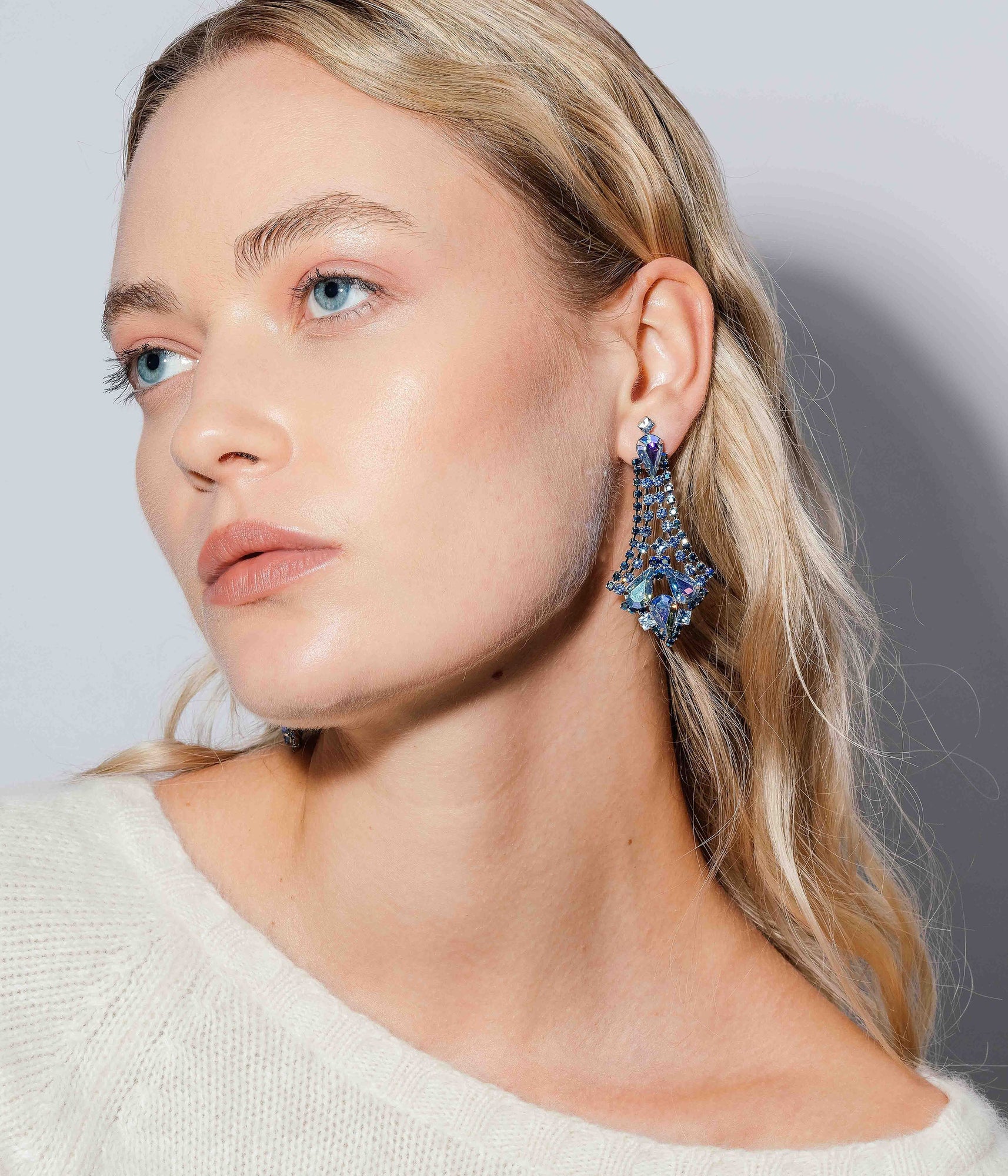 Aspen Earrings | Aqua