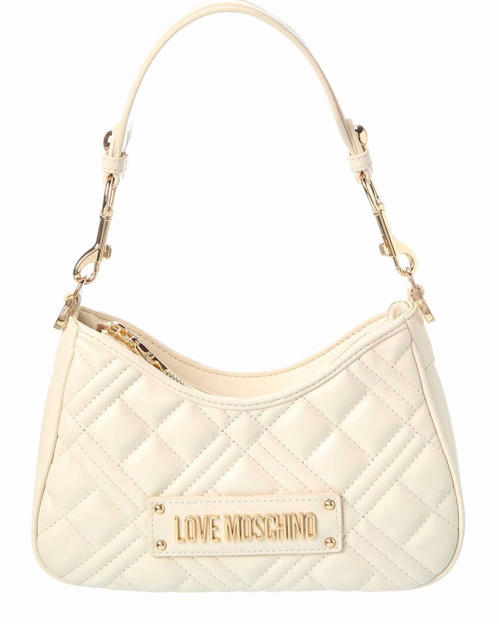 Love Moschino | Womens | Shoulder Bag - V | Ivory