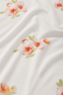 Image of Floral Bloom Ivory/Vanilla Cream fabrication