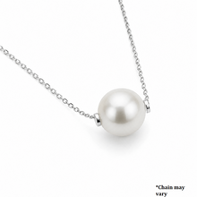 Round Strand Necklace | 14K White Gold | White South Sea Pearl13mm - 15mm