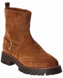 M by Bruno Magli | Womens | Luca Suede Bootie | Brown