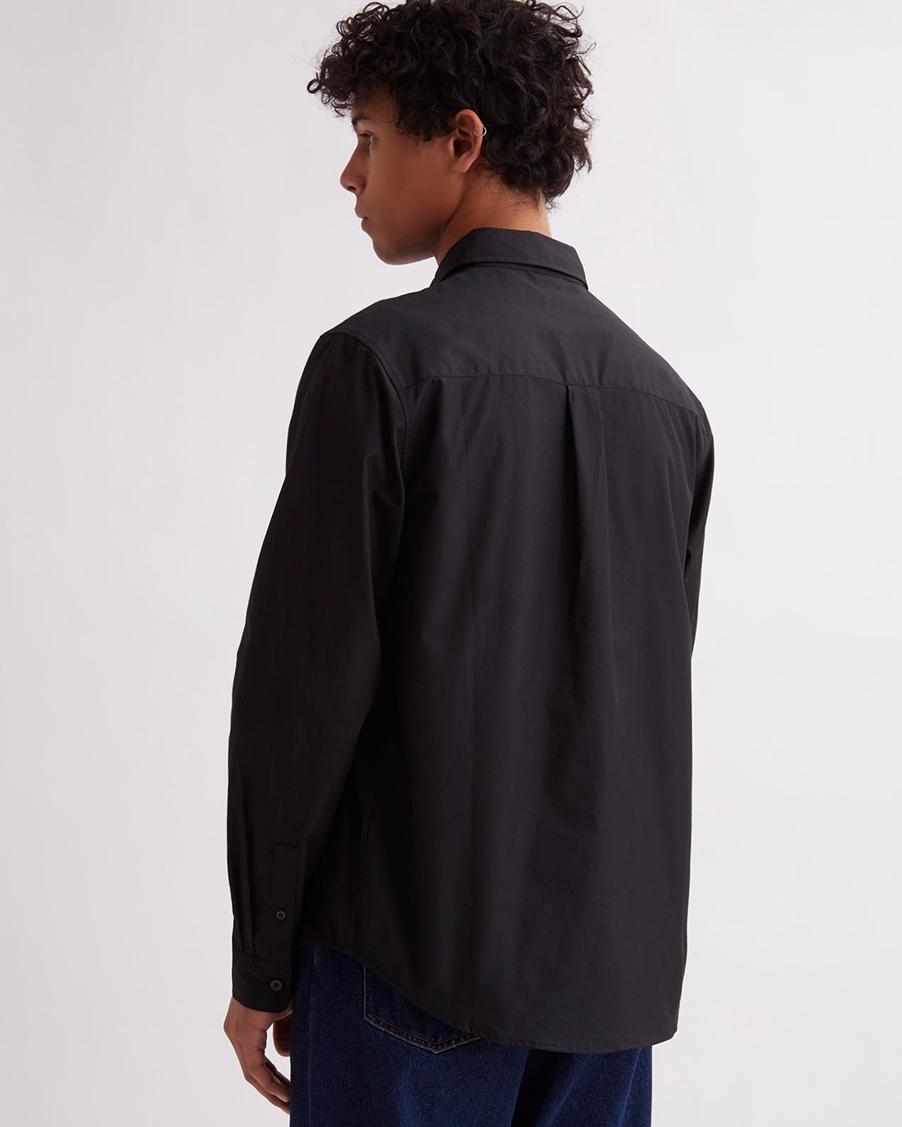 Black | Crosby Twill LS Shirt