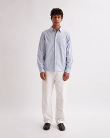 Sky Blue | Crosby Twill LS Shirt