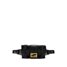 Fendi Pre-Owned Stripes Convertible Baguette | Women | Black