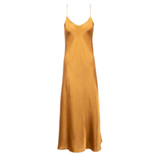 Mossy Maxi Slip Dress | Bronze