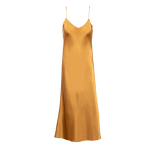 Midi Slip Dress | Bronze