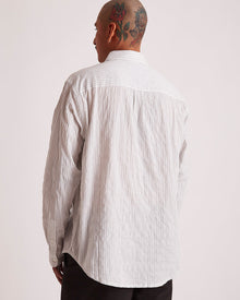 Ivory | Luis Check LS Shirt