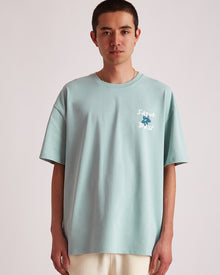 Canal Blue | Flower Relaxed SS Tee