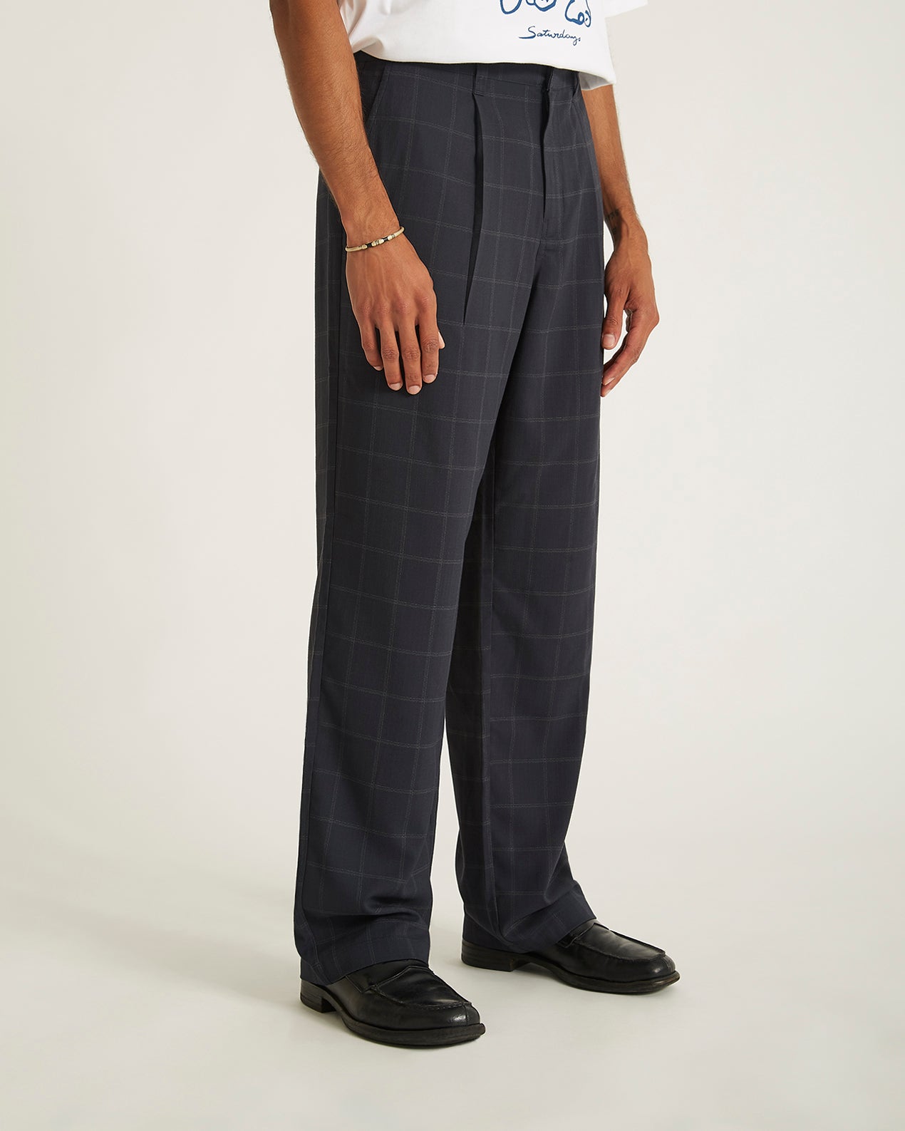 Black | George Gabardine Trouser